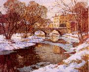 Mulhaupt, Frederick John, Choate Bridge, Winter